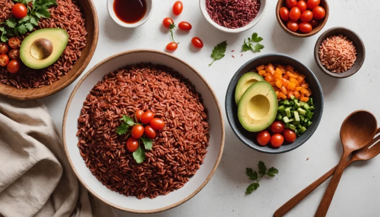 riz rouge recette