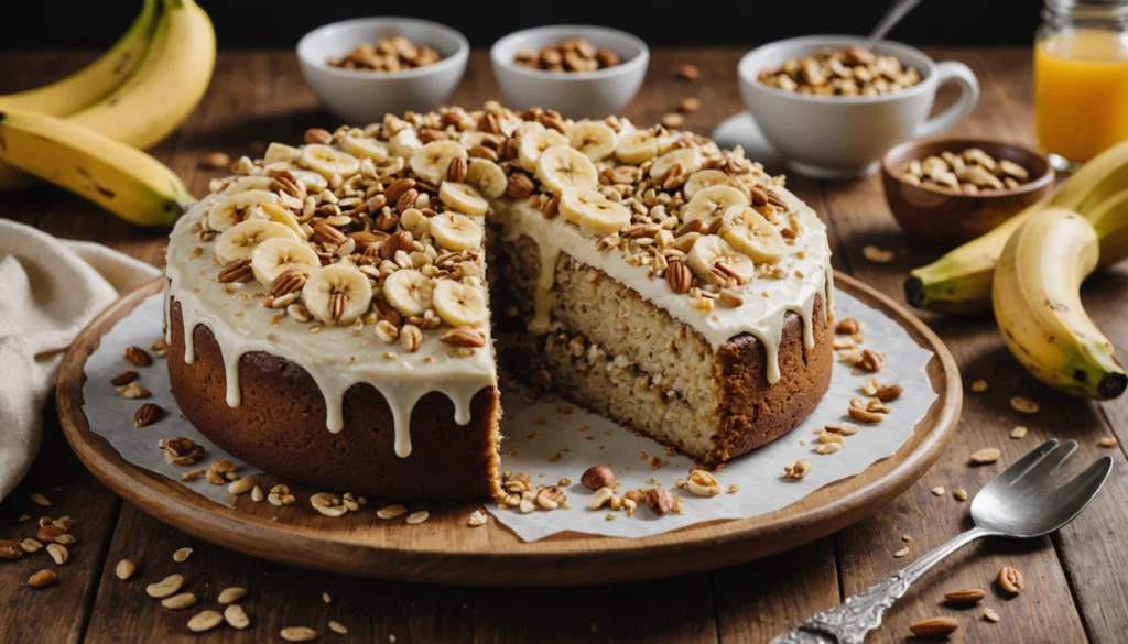 bowl cake banane healthy