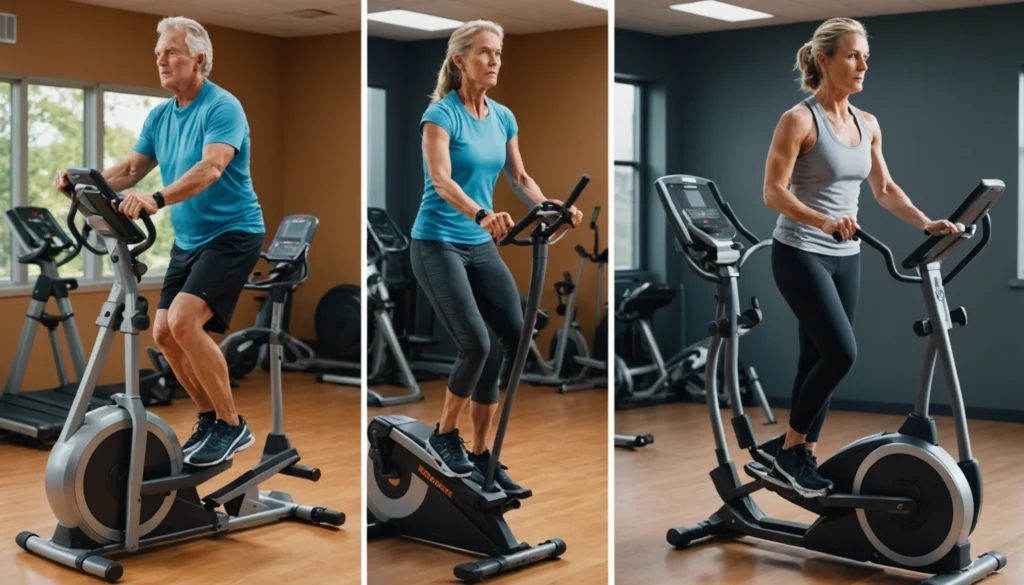 velo elliptique avant après